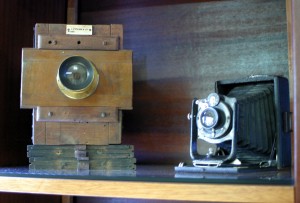 Prime macchine fotografiche dello studio Attratto