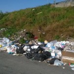 asse.mediano,rifiuti,discarica,terra,fuoco