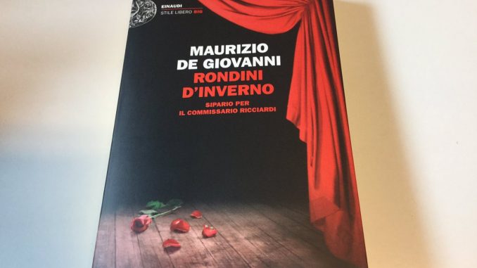 Copertina dell'ultimo libro di Maurizio de Giovanni