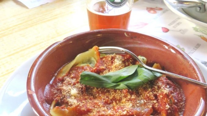 conchiglioni ricotta e friarielli