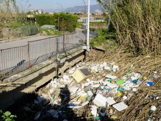 La situazione in cui versa il ponte di via Marconi