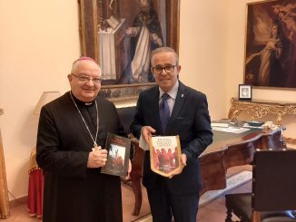 Il Presidente Cerrato insieme a Monsignor Giudice