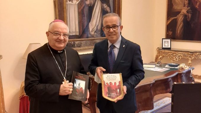 Il Presidente Cerrato insieme a Monsignor Giudice