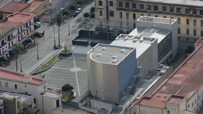 Una foto di piazza Cinque Maggio a Sarno