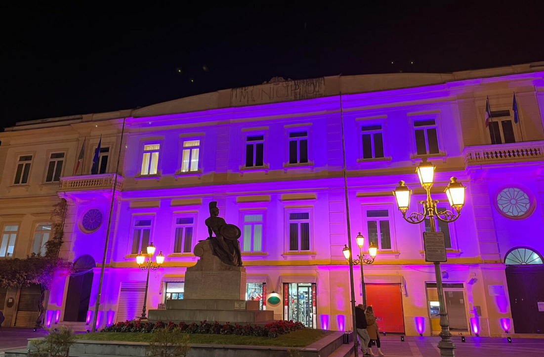 Palazzo municipale Sant’Agnello – color viola gentilezza