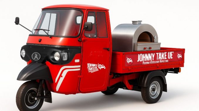 Pizza su treruote elettrico