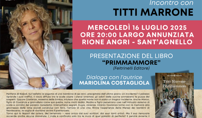 Presentazione del libro Titti Marrone - Sant'Agnello