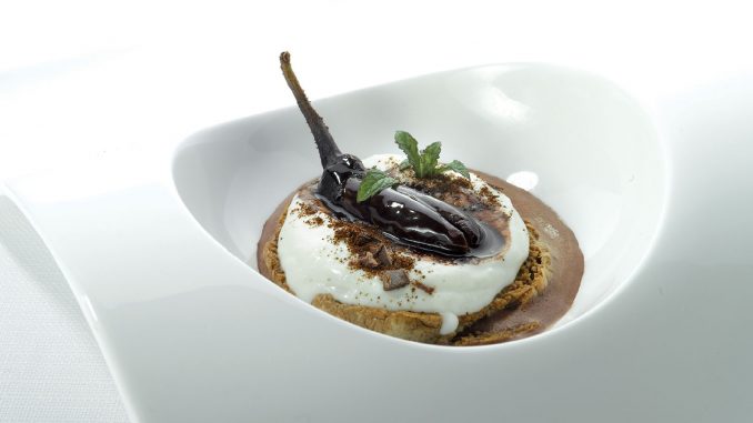 Foto apertura imelanzana-mignon glassata al cioccolato
