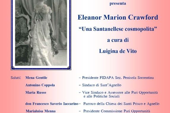 Locandina Eleonora Crawford - FIDAPA - Sant'Agnello