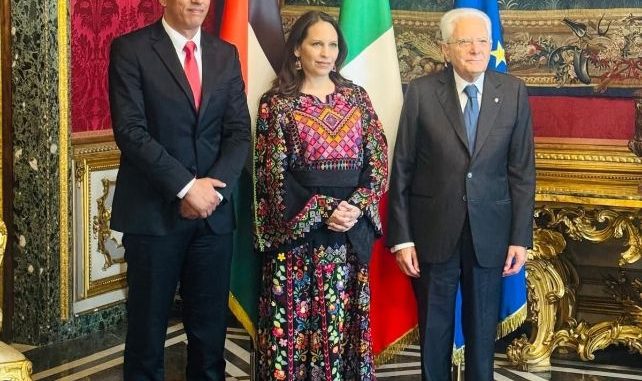 Mona Abuamara al Quirinale
