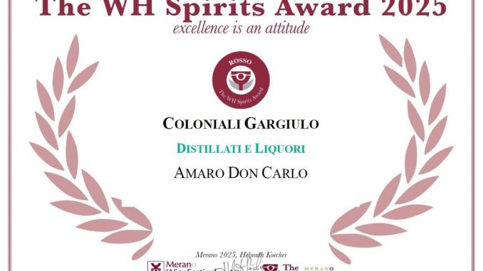 The Wine Hunter Spirits Award_Amaro Don Carlo