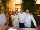 gli chef Vincenzo Guarino con il maestro pizzaiolo Errico Porzio nell'edizione Pizza a Corte 2024